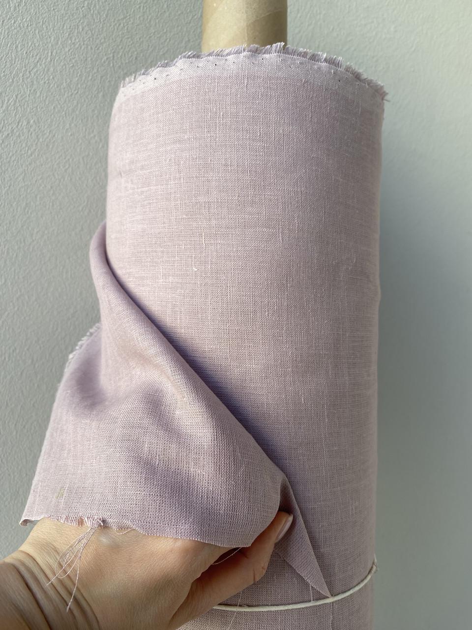 Ткань LINEN PLUS льняная 260 см 1725 Пудровый - фото 2 Ткань LINEN PLUS льняная 260 см 1725 Пудровый - фото 2