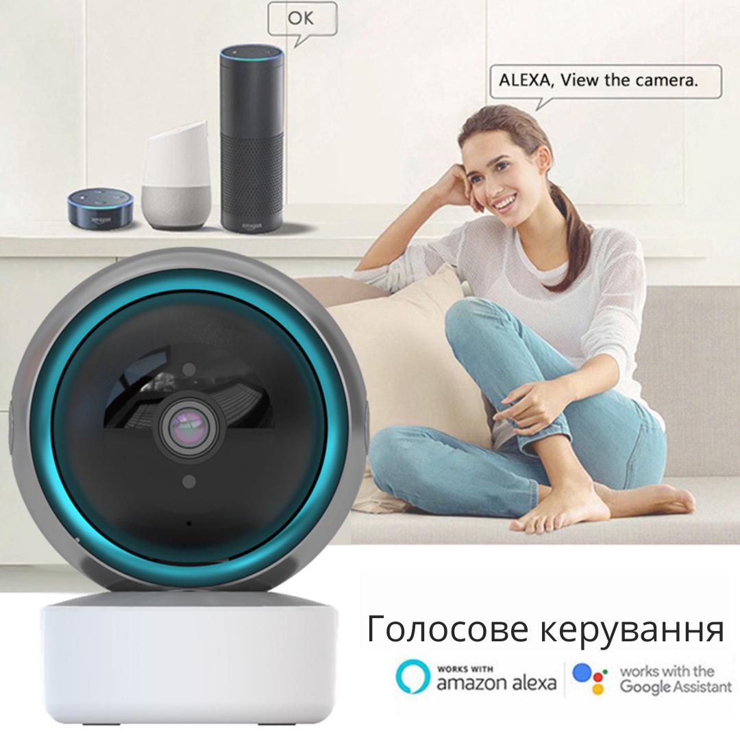 Видеоняня Yikoo YF5 HD 1920x1080 Wi-Fi IP-камера с двухсторонней связью датчиком движенияи и ночным видением - фото 5