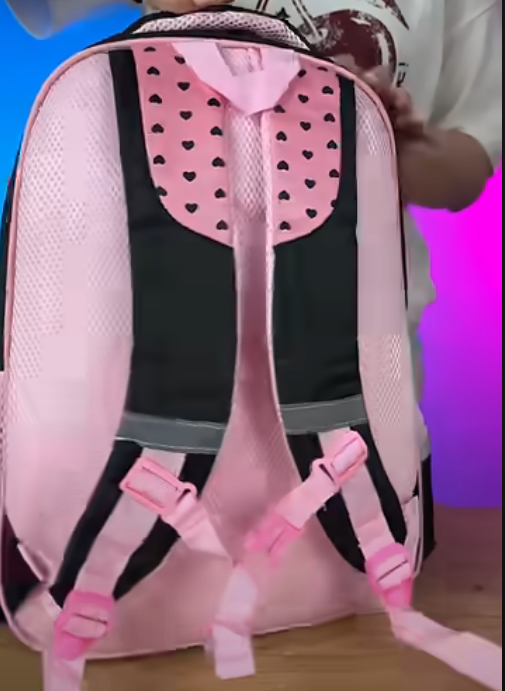 Школьный набор для девочки рюкзак/сумочка и пенал 3 пр. Черный (28443983) - фото 5 Школьный набор для девочки рюкзак/сумочка и пенал 3 пр. Черный (28443983) - фото 5