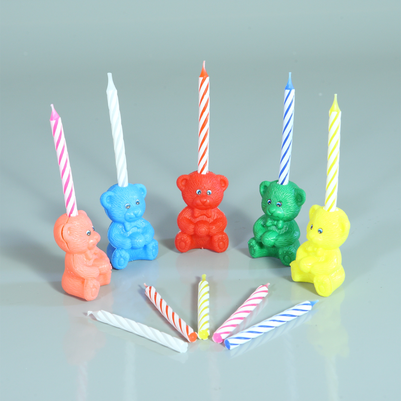 Свеча на торт Мишка 10 шт. (1_3574) Свеча на торт Мишка 10 шт. (1_3574)