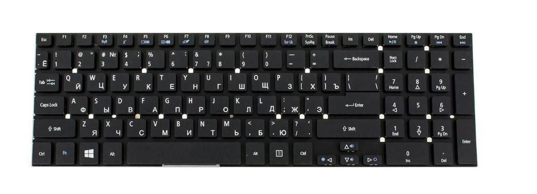 Клавиатура для ноутбука Acer Aspire E1-530 матовая (KB.I170A.402)