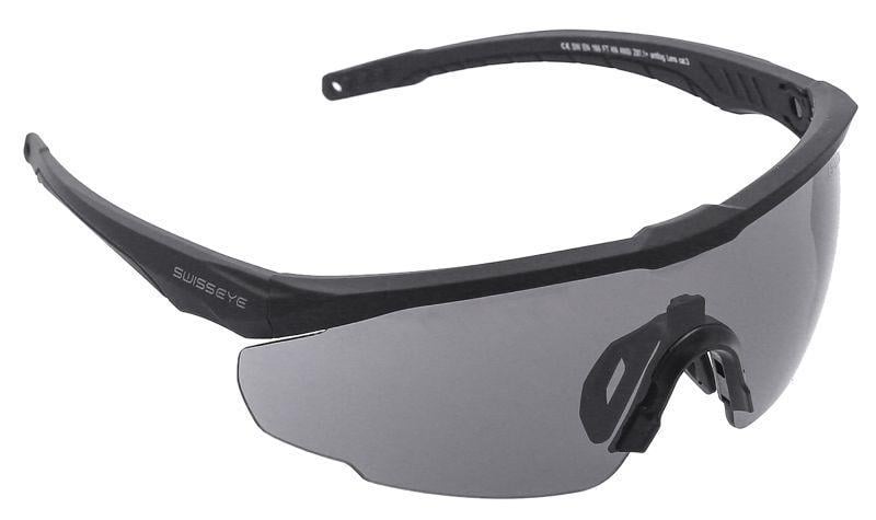 Очки защитные тактические Swiss Eye Blackhawk Pro черная оправа