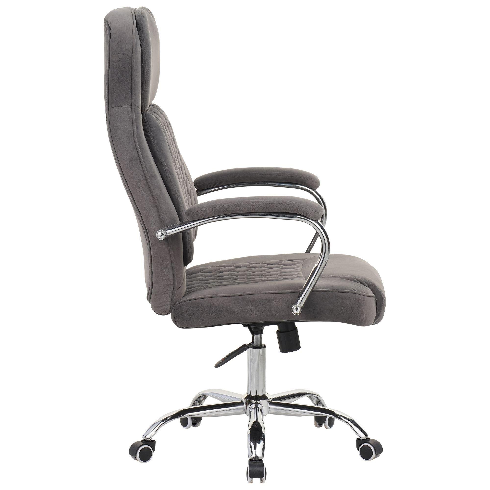 Офісне крісло керівника AMF Oliver Tilt велюр Сірий (554018) - фото 3 Офісне крісло керівника AMF Oliver Tilt велюр Сірий (554018) - фото 3