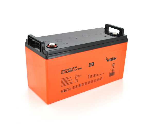 Аккумуляторная батарея GEL Merlion GL121200M8 12V 120 Ah