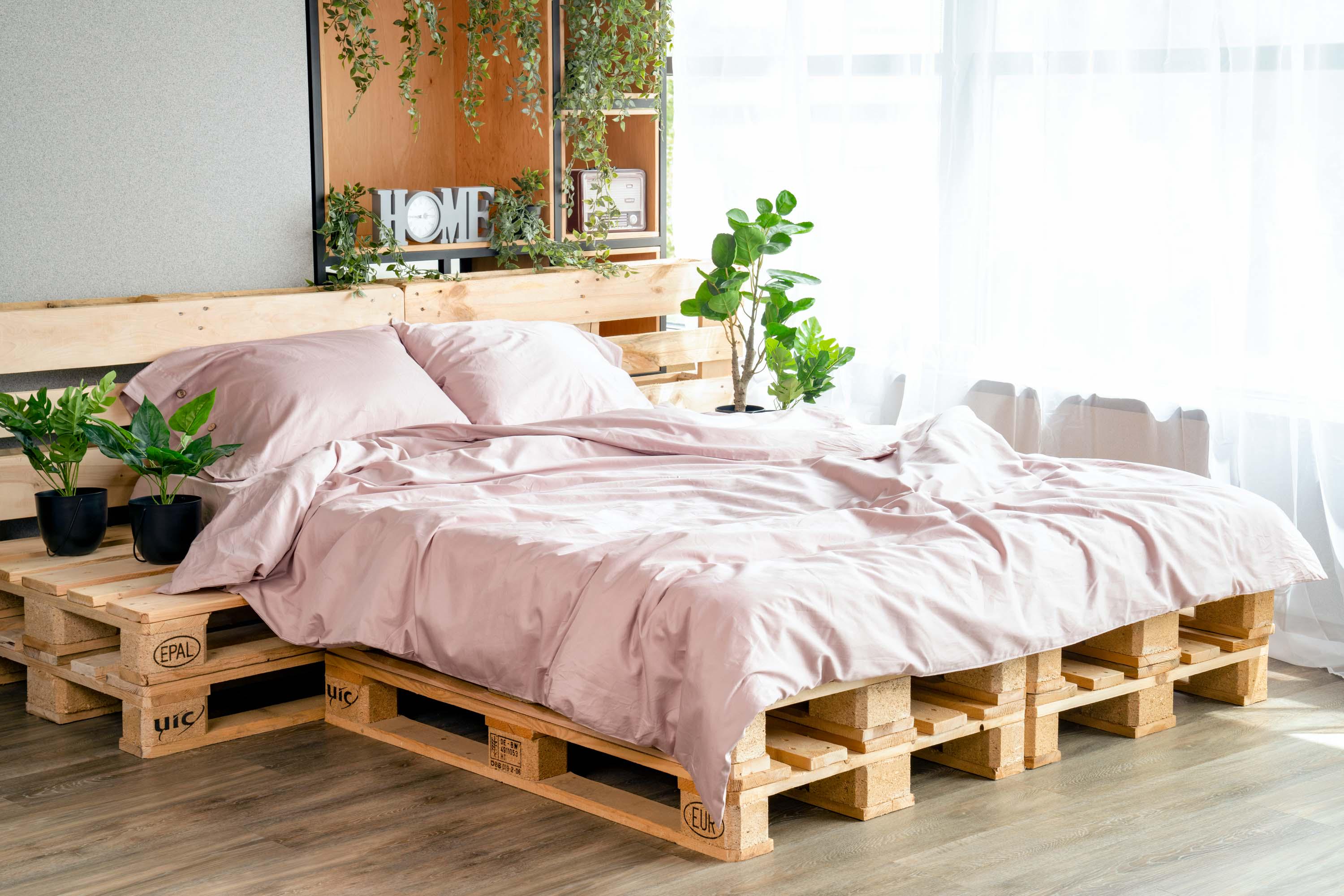 Простынь на резинке Ardesto Mix&Match 160х200/30 см Светло-розовый (ART1620FSP) - фото 4 Простынь на резинке Ardesto Mix&Match 160х200/30 см Светло-розовый (ART1620FSP) - фото 4