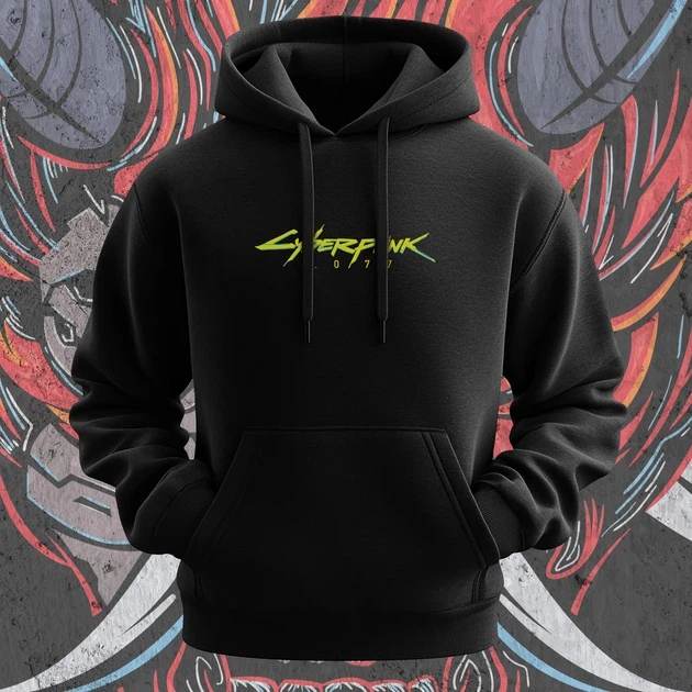 ᐉ Худи мужское с принтом Cyberpunk 2077 р. 44 (Anime1067