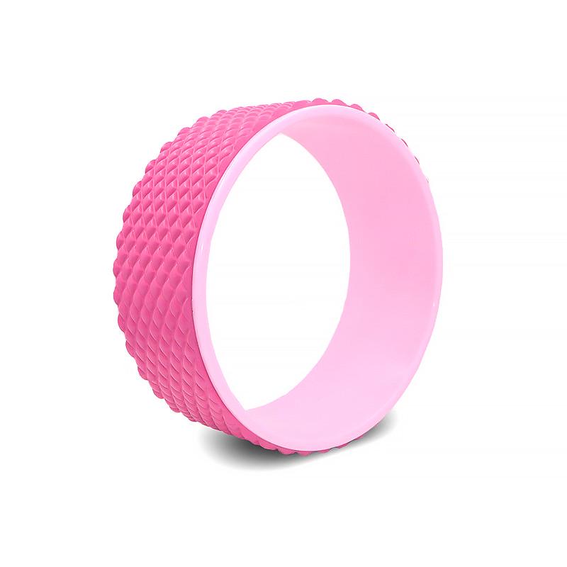 Колесо Dobetters Yoga DBT-Y2 Pink для йоги и фитнеса 32x13 см