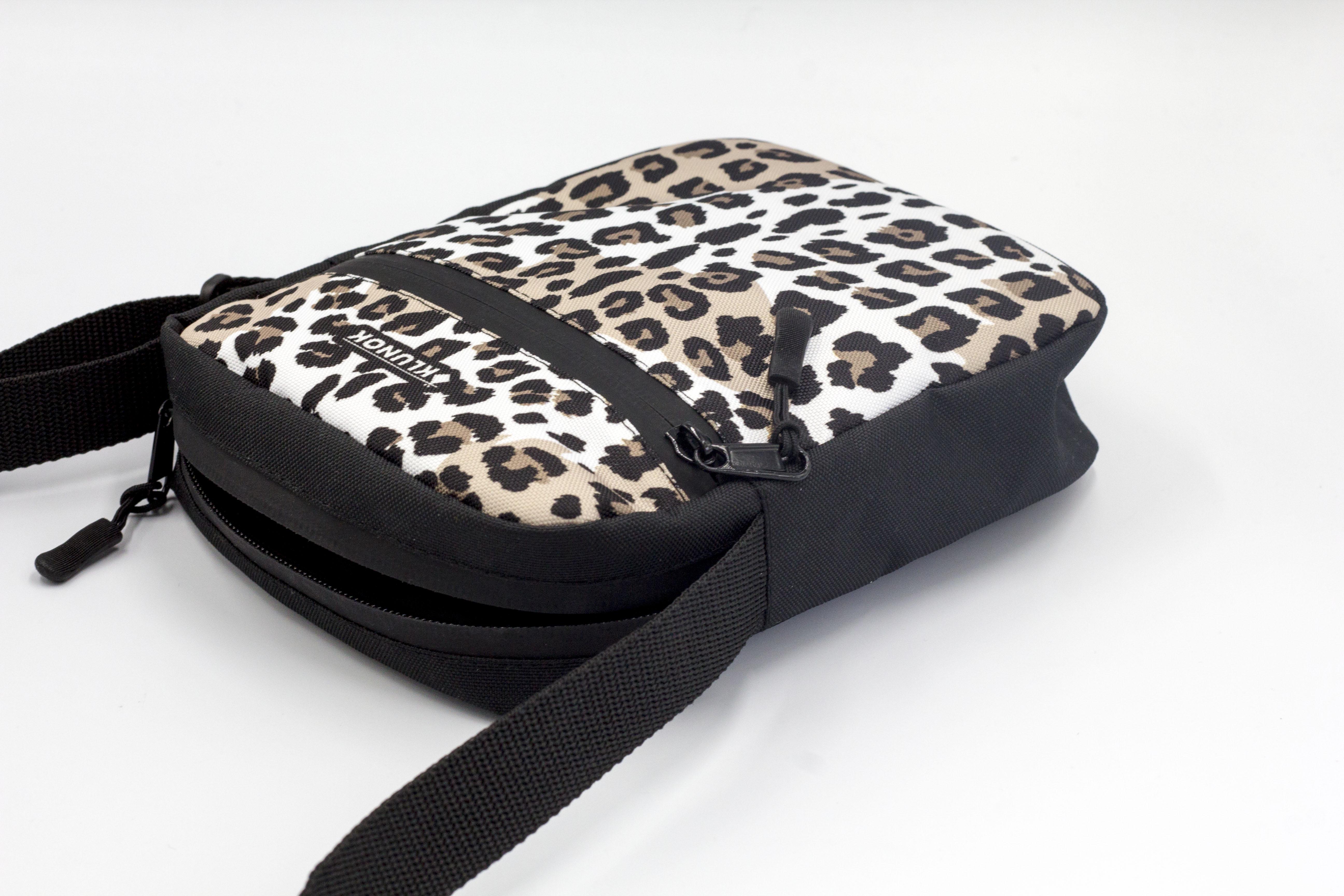 Сумка через плече месенджер жіночий з принтом Леопард (К-17) - фото 4 Сумка через плече месенджер жіночий з принтом Леопард (К-17) - фото 4