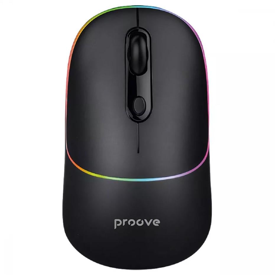 Мышь беспроводная Proove Blink RGB Black (000004161)