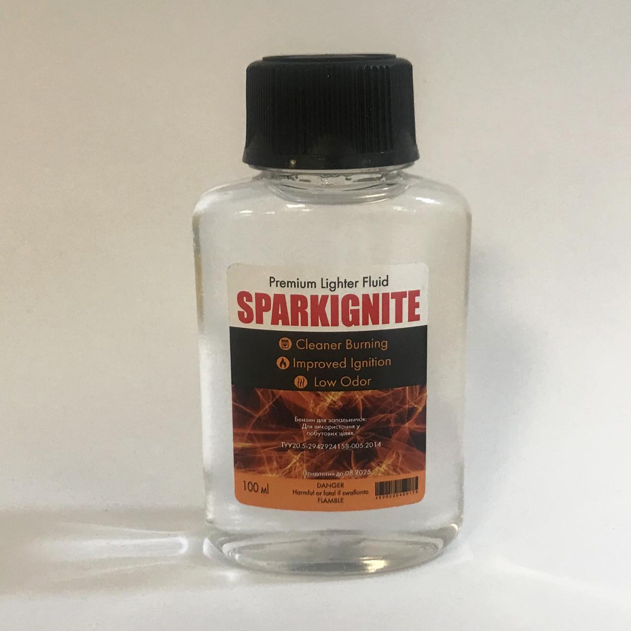 Бензин для зажигалок SPARKIGNITE 100 флаконов по 100 мл (БНЗ004)