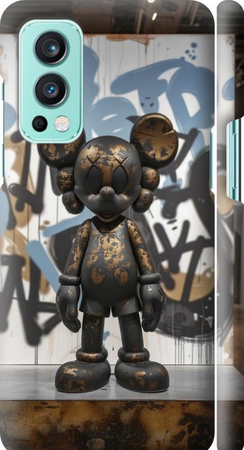 Чехол на OnePlus Nord 2 Bronze kaws v2 (6098m-2468-42517) Чехол на OnePlus Nord 2 Bronze kaws v2 (6098m-2468-42517)