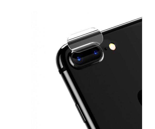 Противоударная гидрогелевая пленка Hydrogel Film для Apple iPhone 7 plus на камеру 3 шт, Transparent