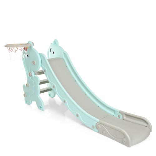 Детская горка BAMBI YG2020-2-1-4 79х175х89 см Мятный (YG2020-2-1-4/69,68)