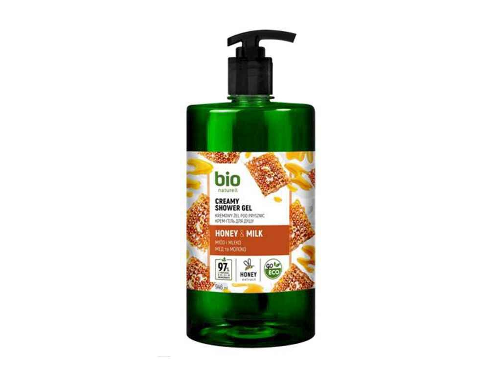 Крем-гель для душу Bio Naturell Мед та молоко 946 мл (993590)