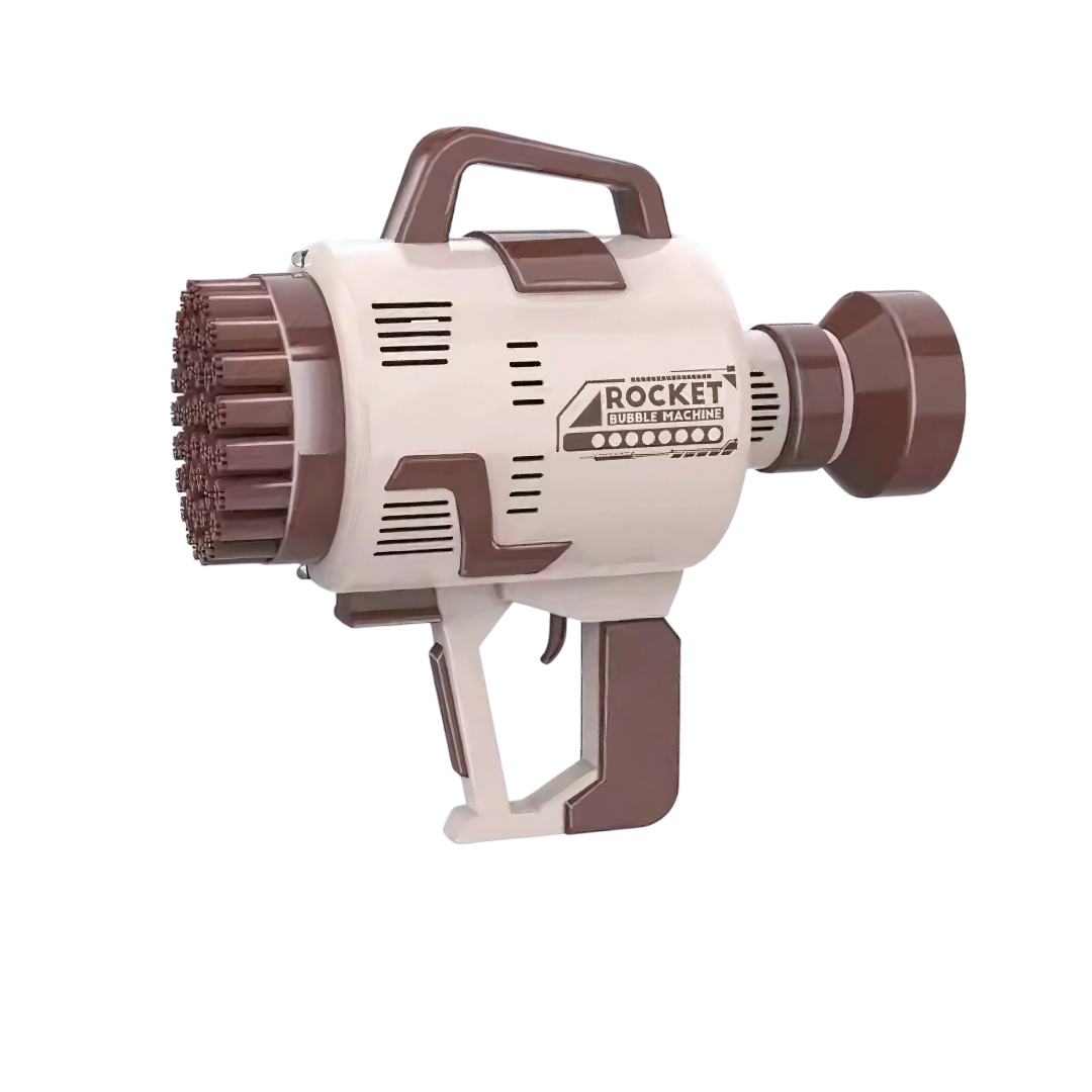 Генератор мыльных пузырей на аккумуляторе для детей Коричневый