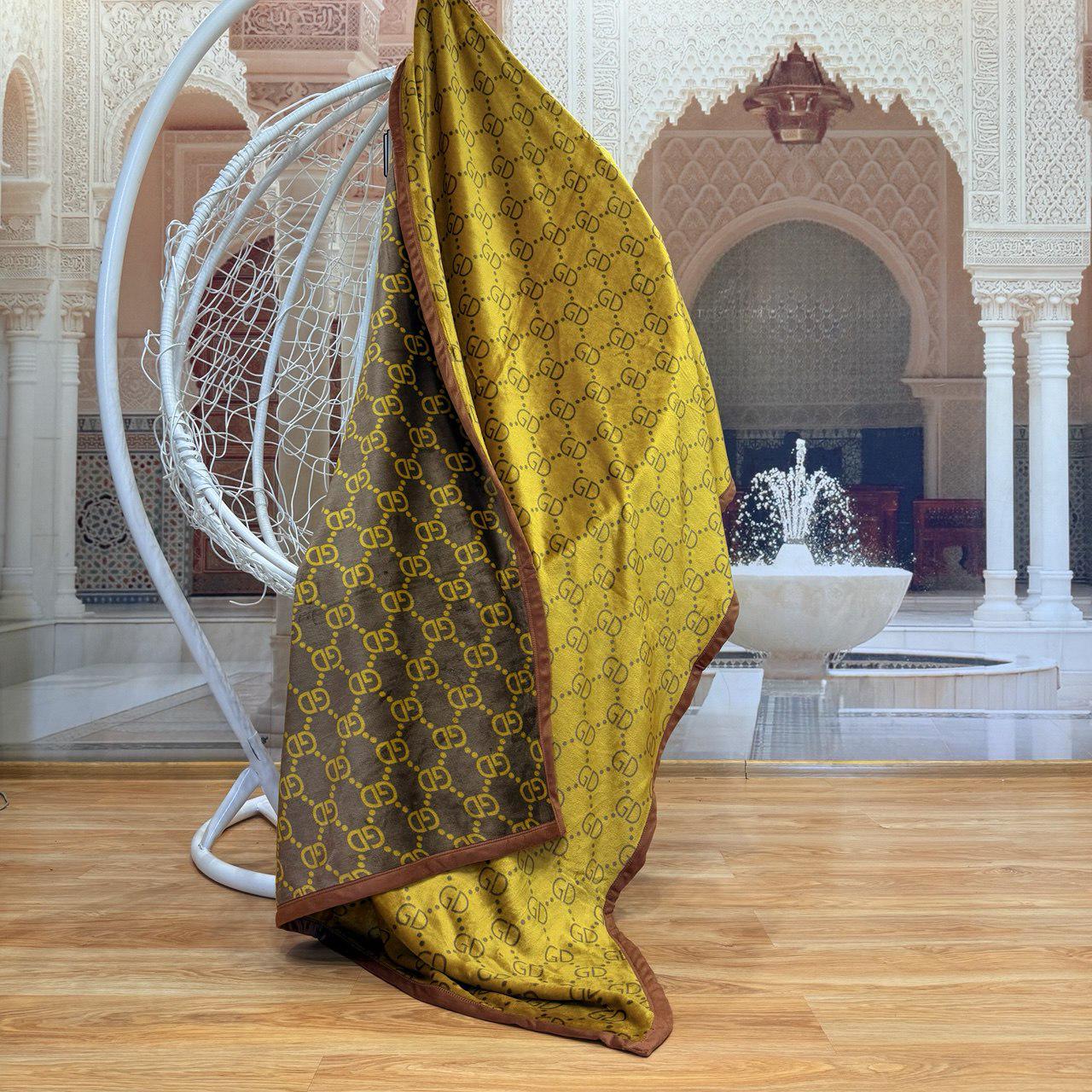 Плед-покрывало двустороннее Koloco Велюр 150x200 см Разноцветный (07-107-12) - фото 2 Плед-покрывало двустороннее Koloco Велюр 150x200 см Разноцветный (07-107-12) - фото 2