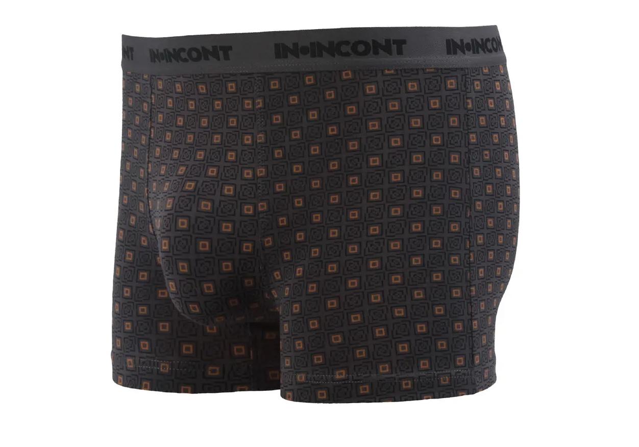 Мужские трусы IN.INCONT стрейчевые 2XL р. 48-50 Темно-серый (9103)
