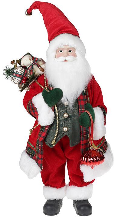 Фигурка новогодняя BonaDi Санта мягкая 46 см Разноцветный (845-215) Фигурка новогодняя BonaDi Санта мягкая 46 см Разноцветный (845-215)