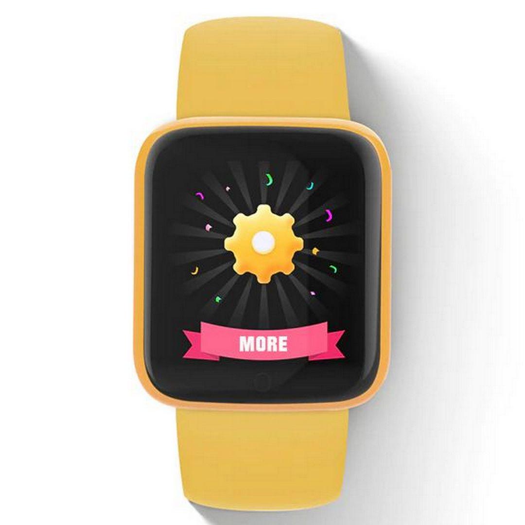 Смарт-часы Smart Watch D20 Yellow - фото 2