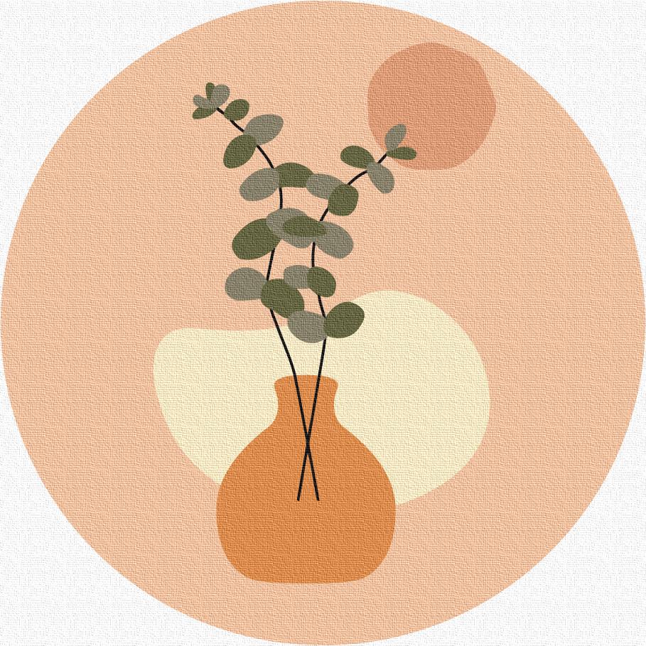 Картина по номерам Brushme Арт пастель L 40x40 см (RC0007L) Картина по номерам Brushme Арт пастель L 40x40 см (RC0007L)