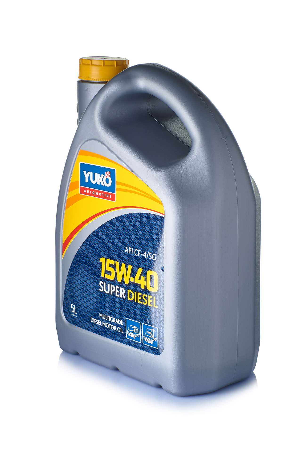 Моторне масло YUKO SUPER DIESEL 15W-40 5 л - фото 5 Моторне масло YUKO SUPER DIESEL 15W-40 5 л - фото 5