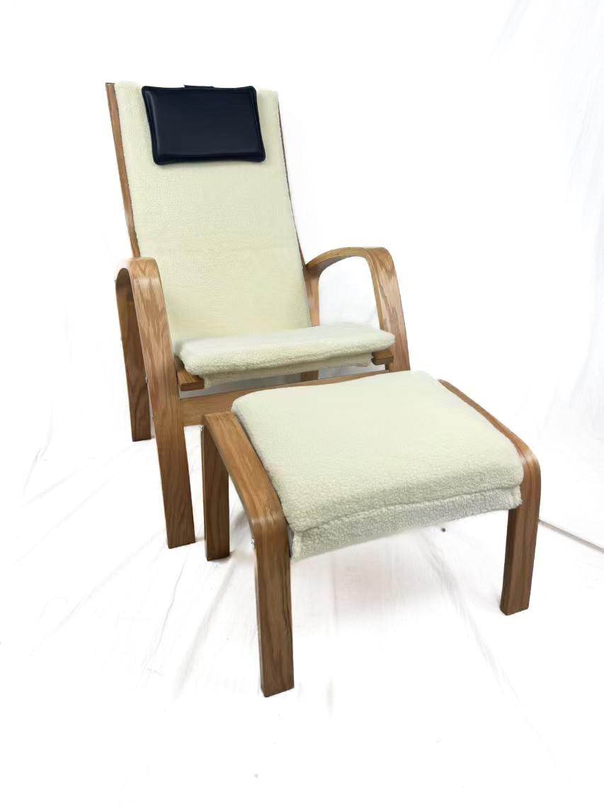 Крісло для відпочинку AVKO ARC013 з підніжкою Natural Beige - фото 2