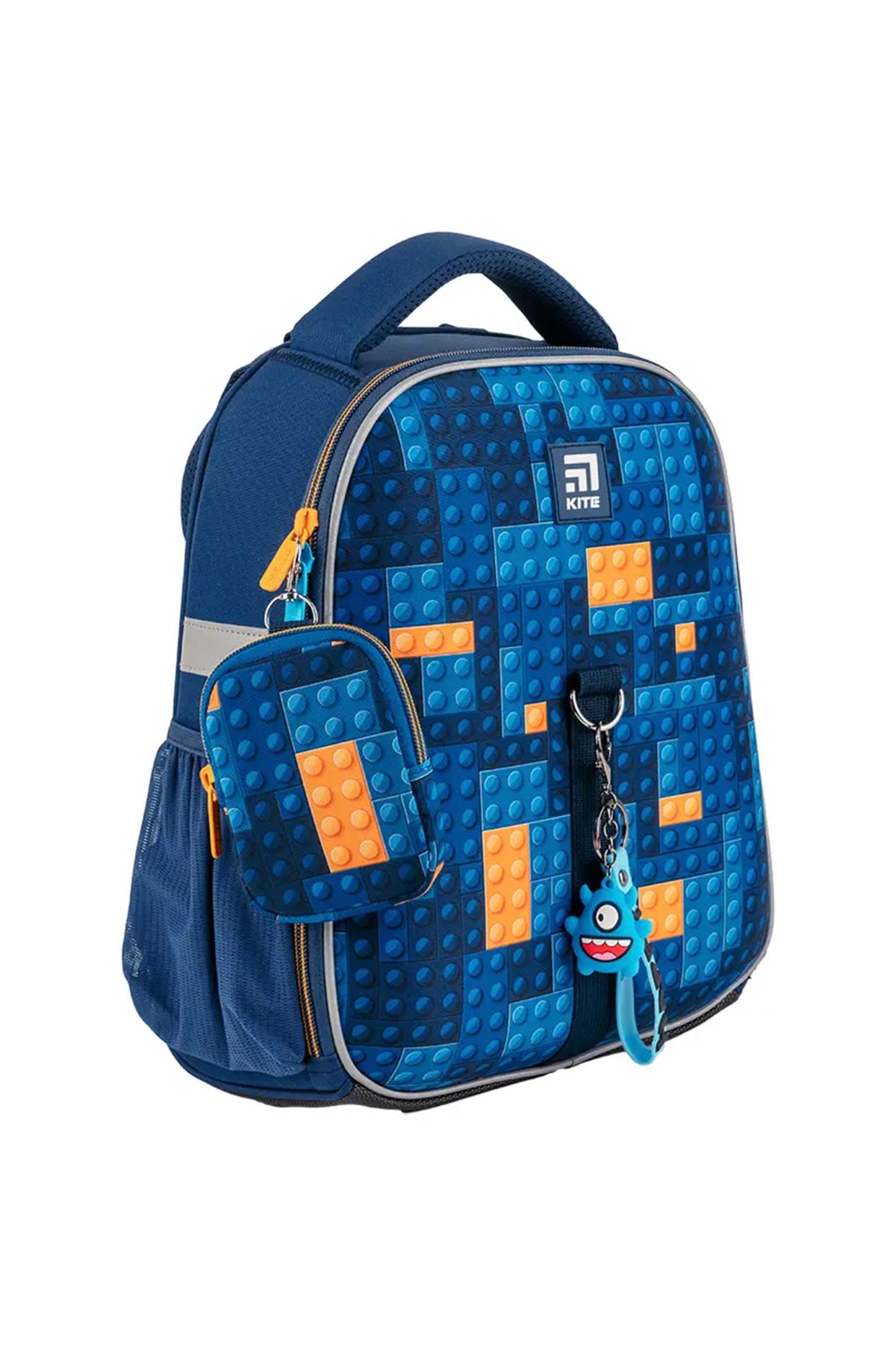 Школьный рюкзак KITE Education каркасный 555 Blocks K24-555S-6 (27717959)