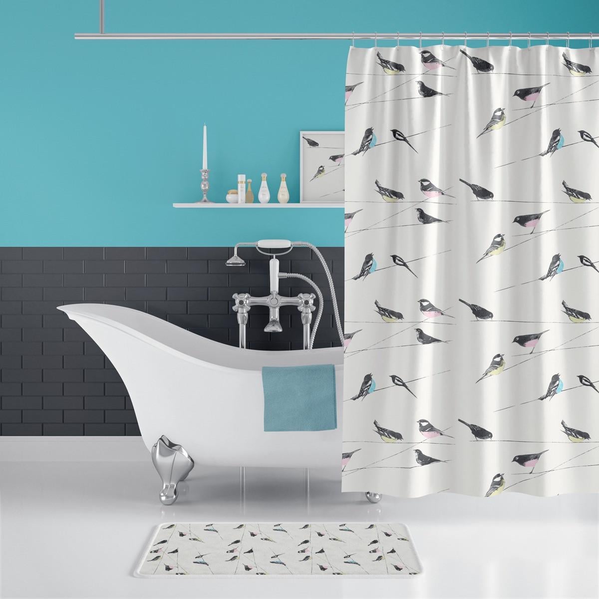 Штора для ванной Wren Tropichome 180x200 см (31252561)