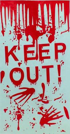 Баннер Seta Decor Keep Out (16-111-1)