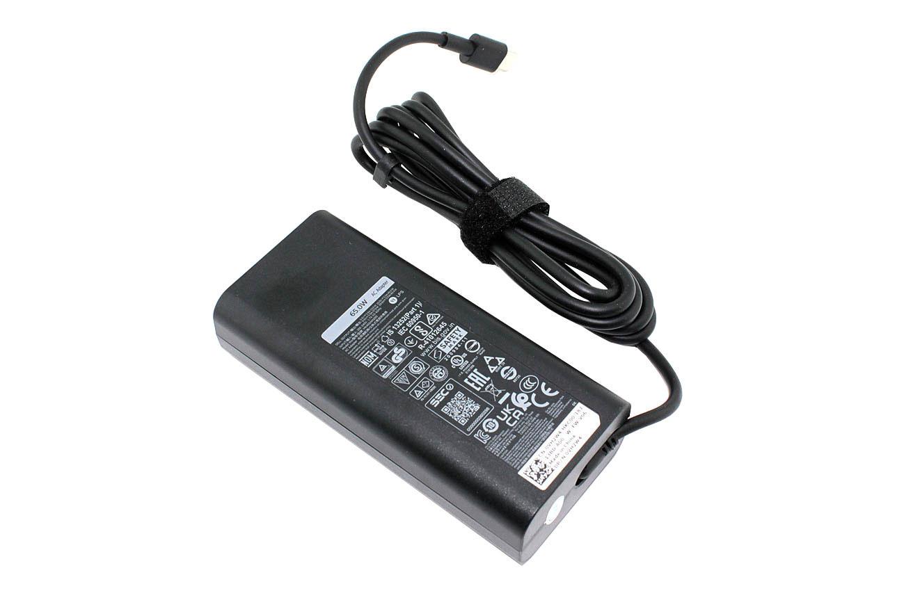 Блок питания для ноутбука Dell 65W 5/9/15V/20V 3/3/3/3,25A Type-C 1X917 (093233)
