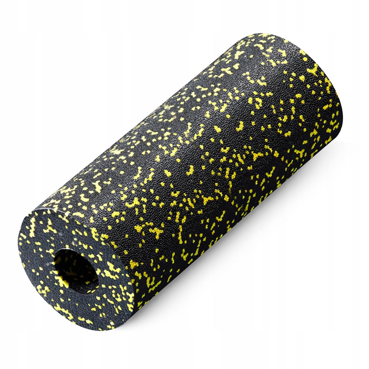 Массажный ролик 4fizjo EPP PRO+ гладкий 33x14 см Black/Yellow (P-5907222931)