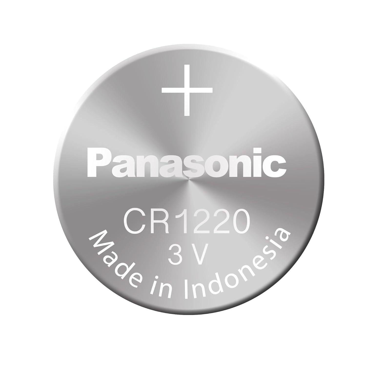 Батарейка дисковая 3V Panasonic CR1220 (18583)