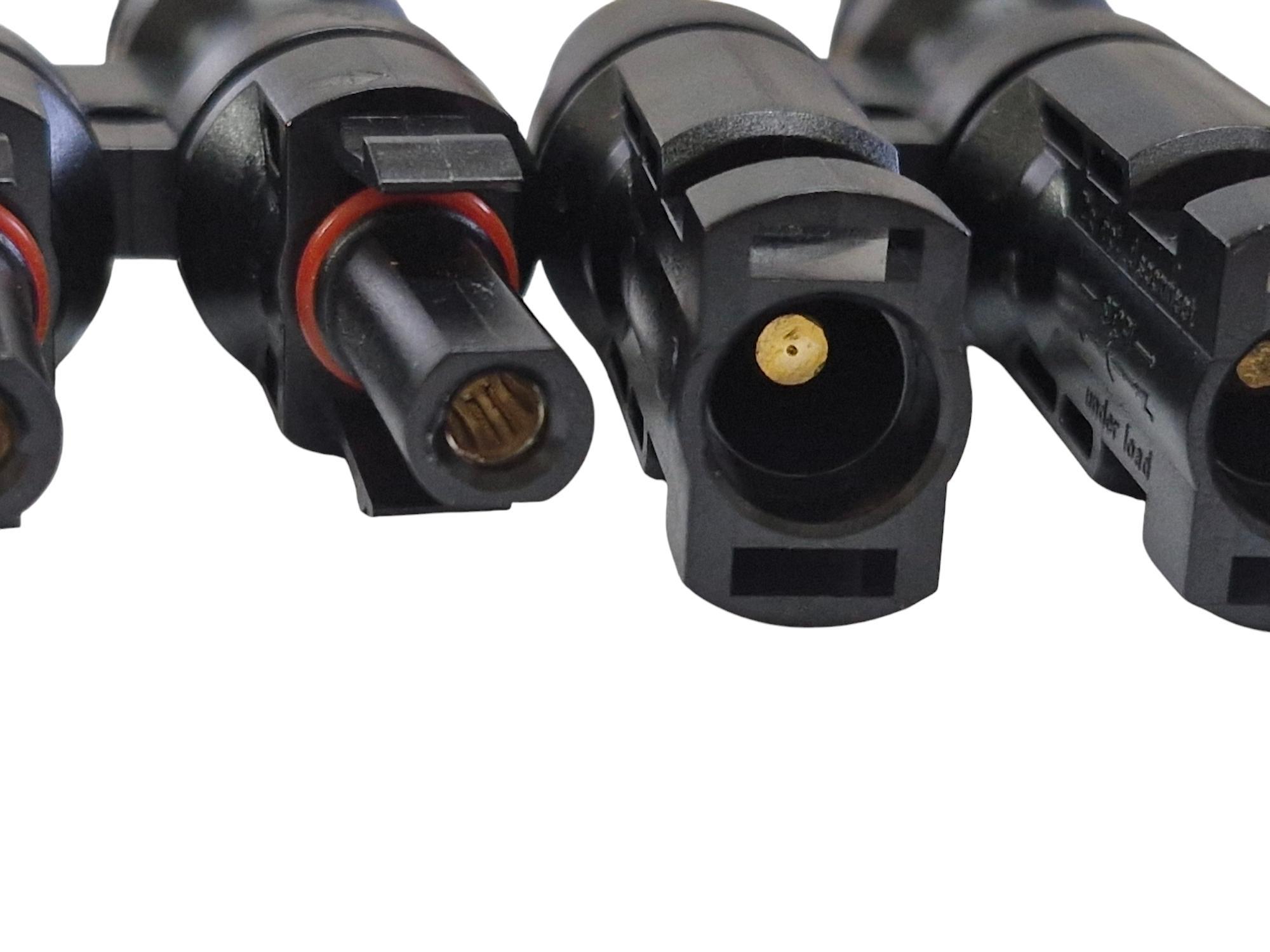 Конектор двойник POWMR MC4 1х2 для солнечных панелей 30A 1000V папа/мама IP67 2 шт. (97740227) - фото 2 Конектор двойник POWMR MC4 1х2 для солнечных панелей 30A 1000V папа/мама IP67 2 шт. (97740227) - фото 2