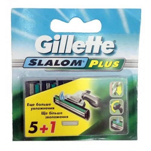 Картриджі для гоління Gillette Slalom Plus 5+1 шт. (G0030)