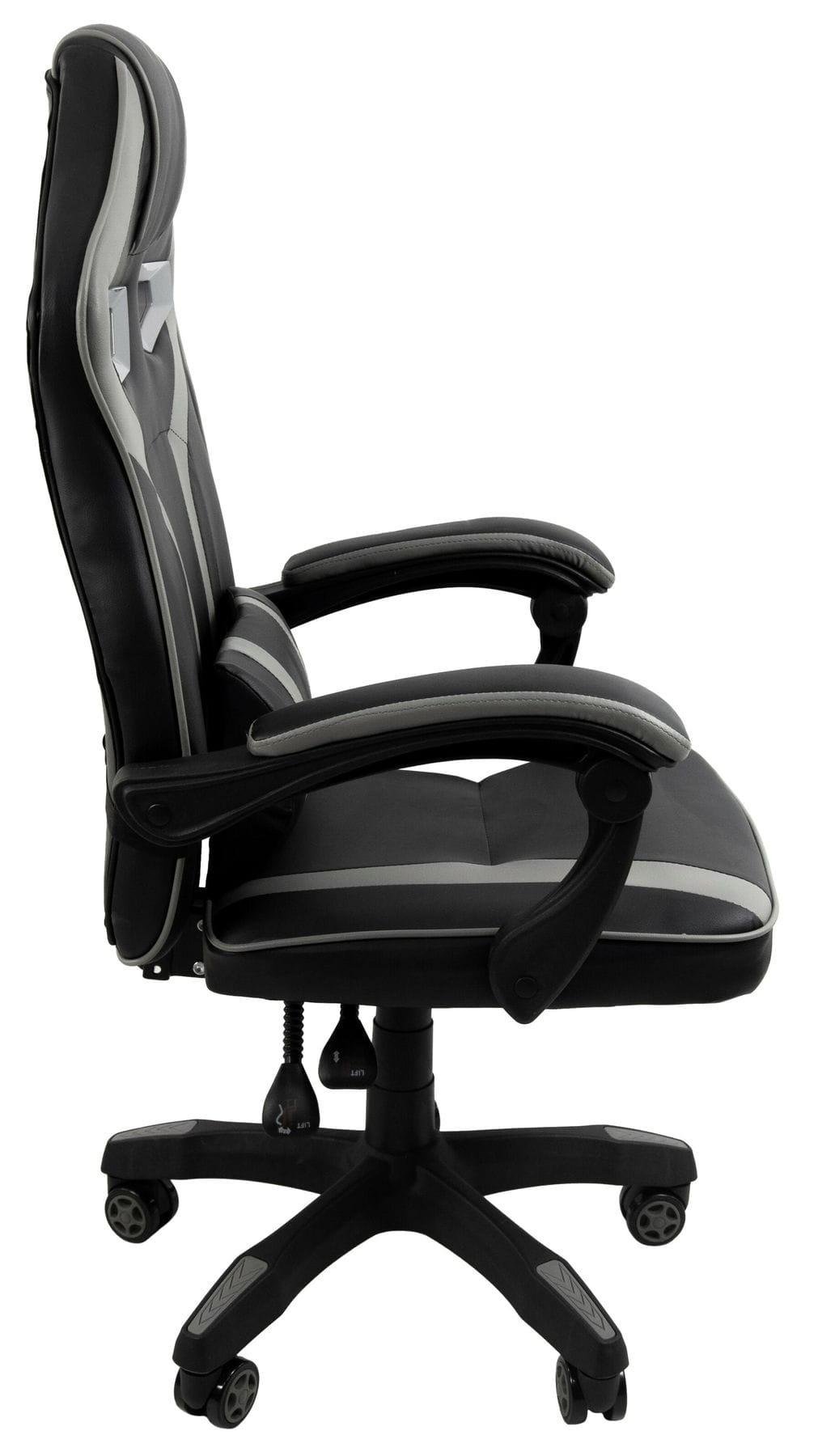 Крісло геймерське Сірий - фото 3 Крісло геймерське Сірий - фото 3