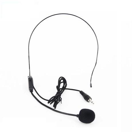 Микрофон для гарнитуры с винтовой резьбой проводной 3,5 мм (1994588711)