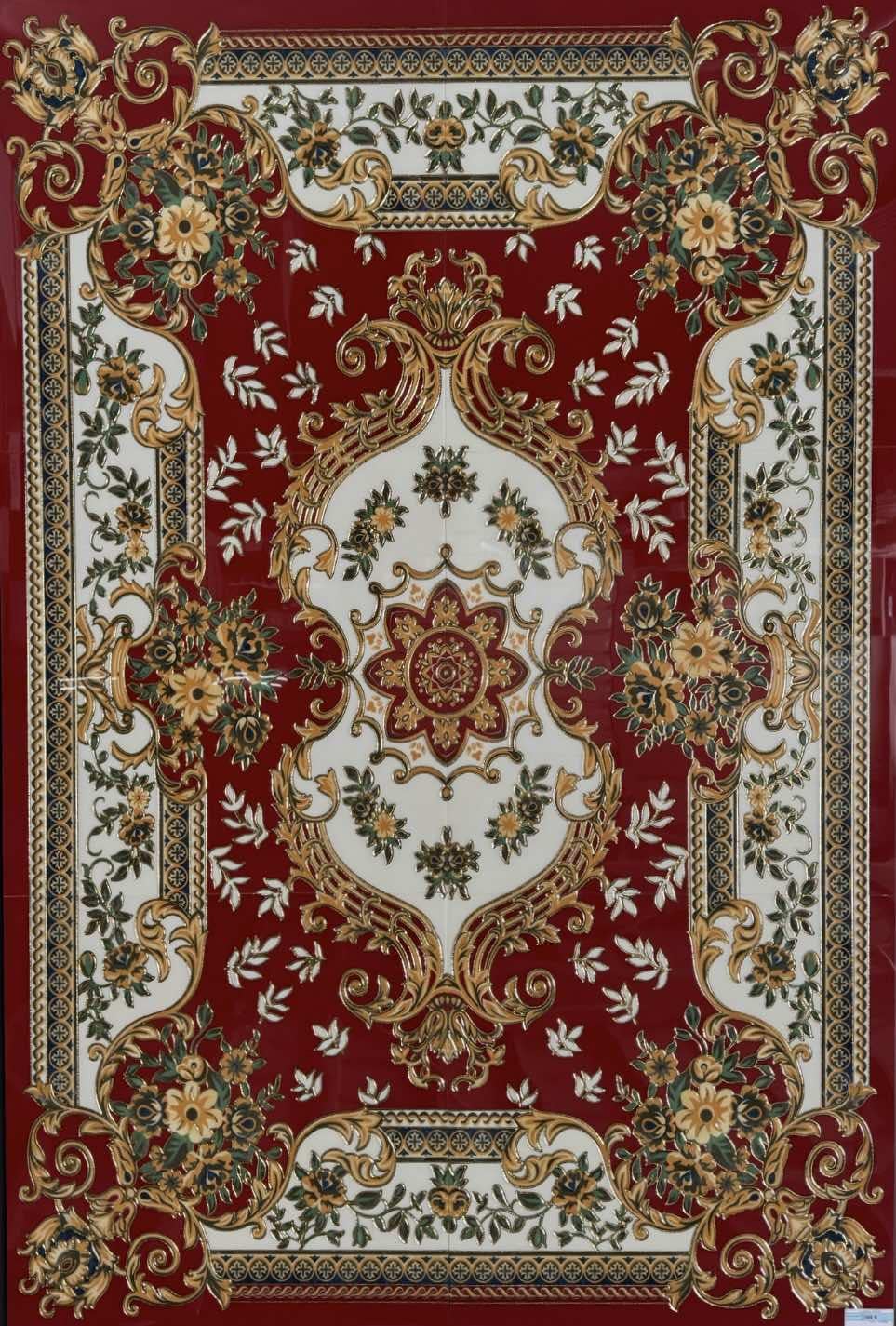 Панно LUXURY RED KN121801G 120х180 см (21573)