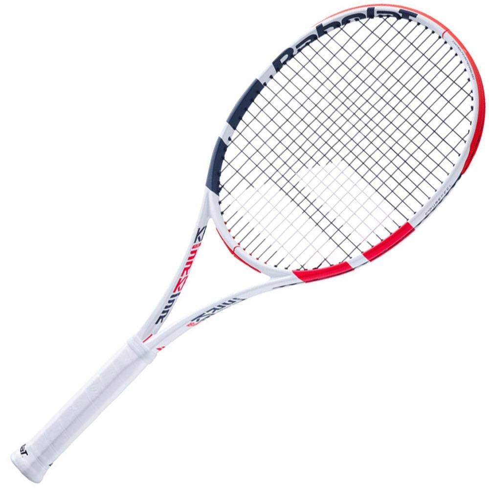 Ракетка для великого тенісу Babolat Pure Strike 18/20 UNSTR white/red/black no cover Gr3 Білий (101404-323)