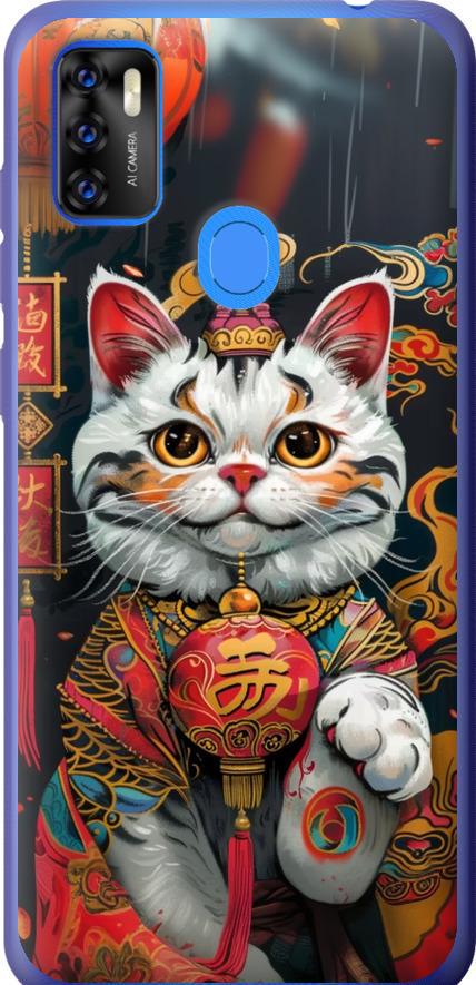 Чехол на ZTE Blade A7S 2020 China Cat v2 (6135u-2454-42517) Чехол на ZTE Blade A7S 2020 China Cat v2 (6135u-2454-42517)