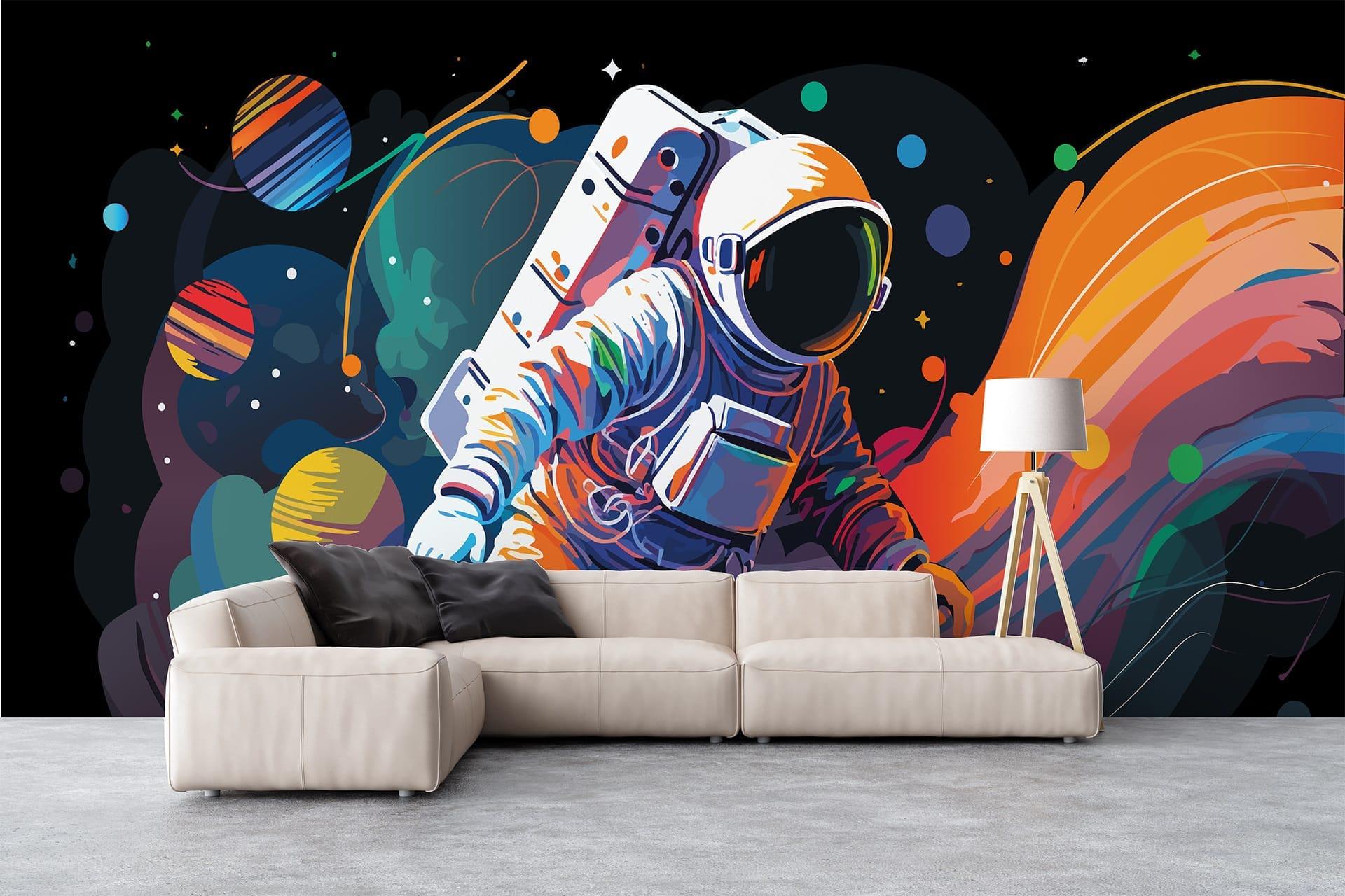 Фотообои флизелиновые Styleo Print-walls Яркий космос 0298 300х200 см (Pw-0298)