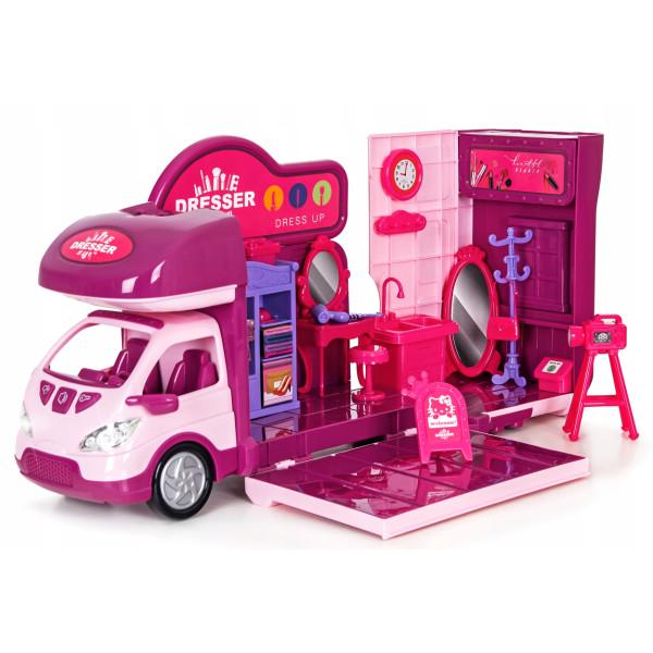 Домик для кукол раскладной с уборной и салоном красоты DREAM CAMPER (31207236)