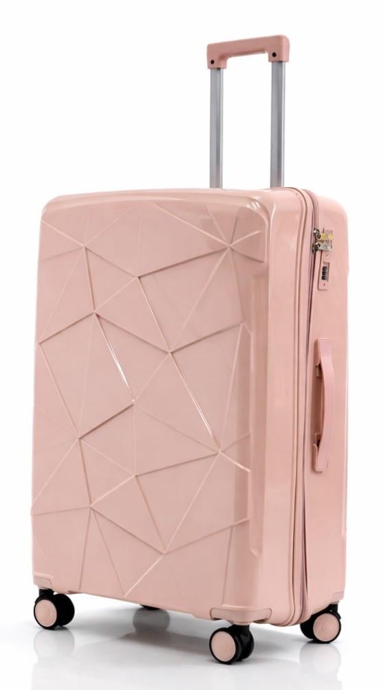 Чемодан полипропилен TSA VINCI PP016 L Розовый (34047933)