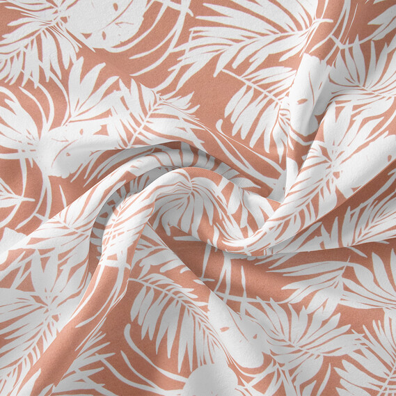 Тканина плательна IDEIA Muslin Флора 1,40 м Какао (2200004220604)