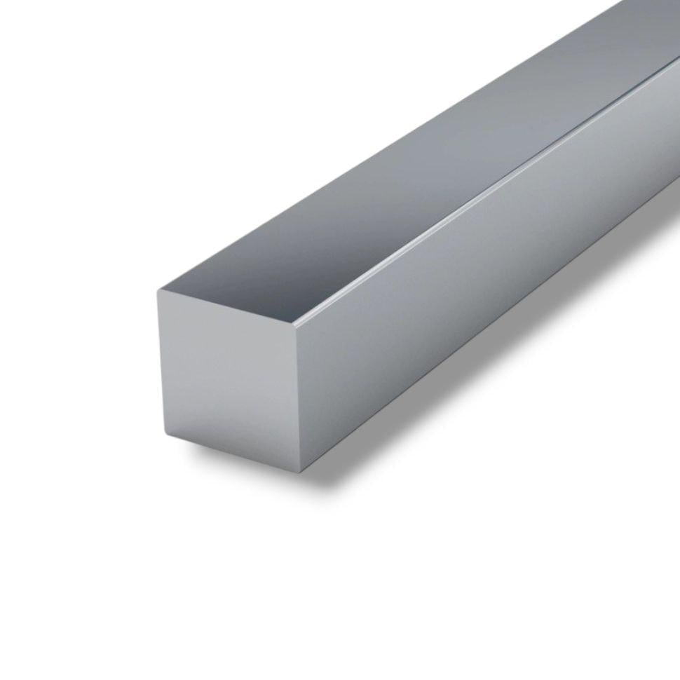 Квадрат 8 нержавеющий полнотелый 8х8 мм калиброванный AISI 304 пищевой шлифованный 1 м (2295448965/К0680) - фото 1