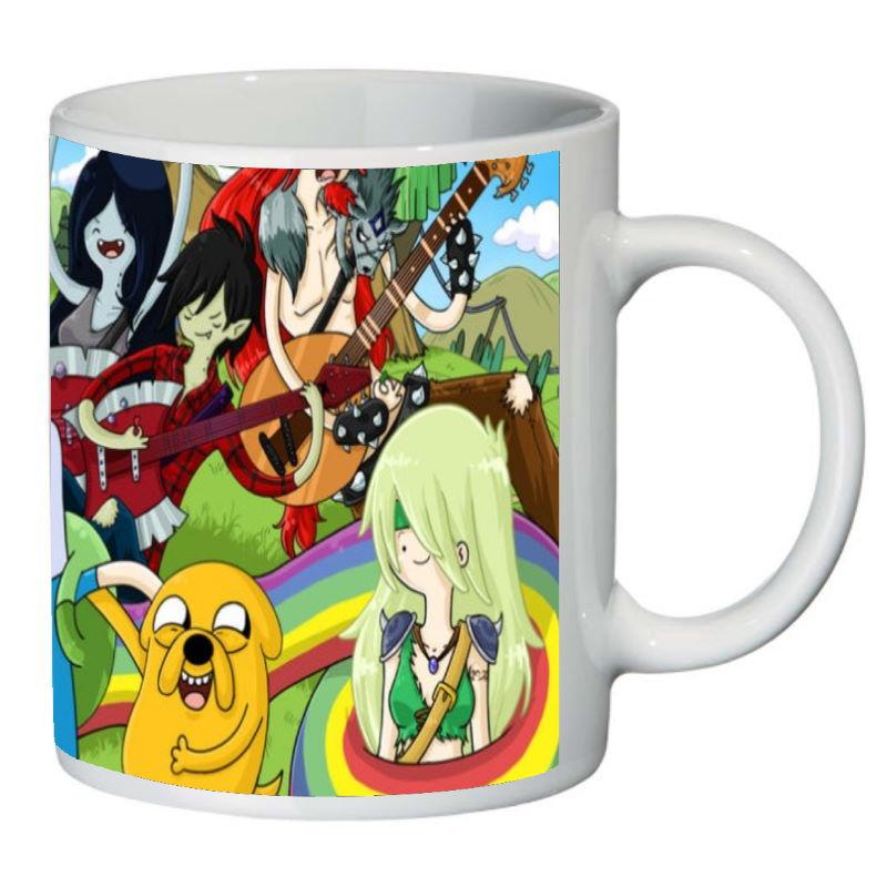 Кружка с принтом SuperCup Время приключений (SC-ATR-0019)