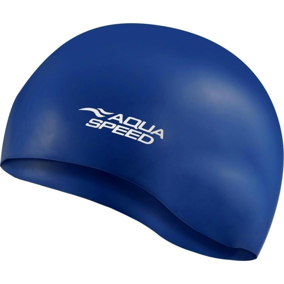 Шапочка для плавания Aqua Speed MONO Темно-синий (111-10)