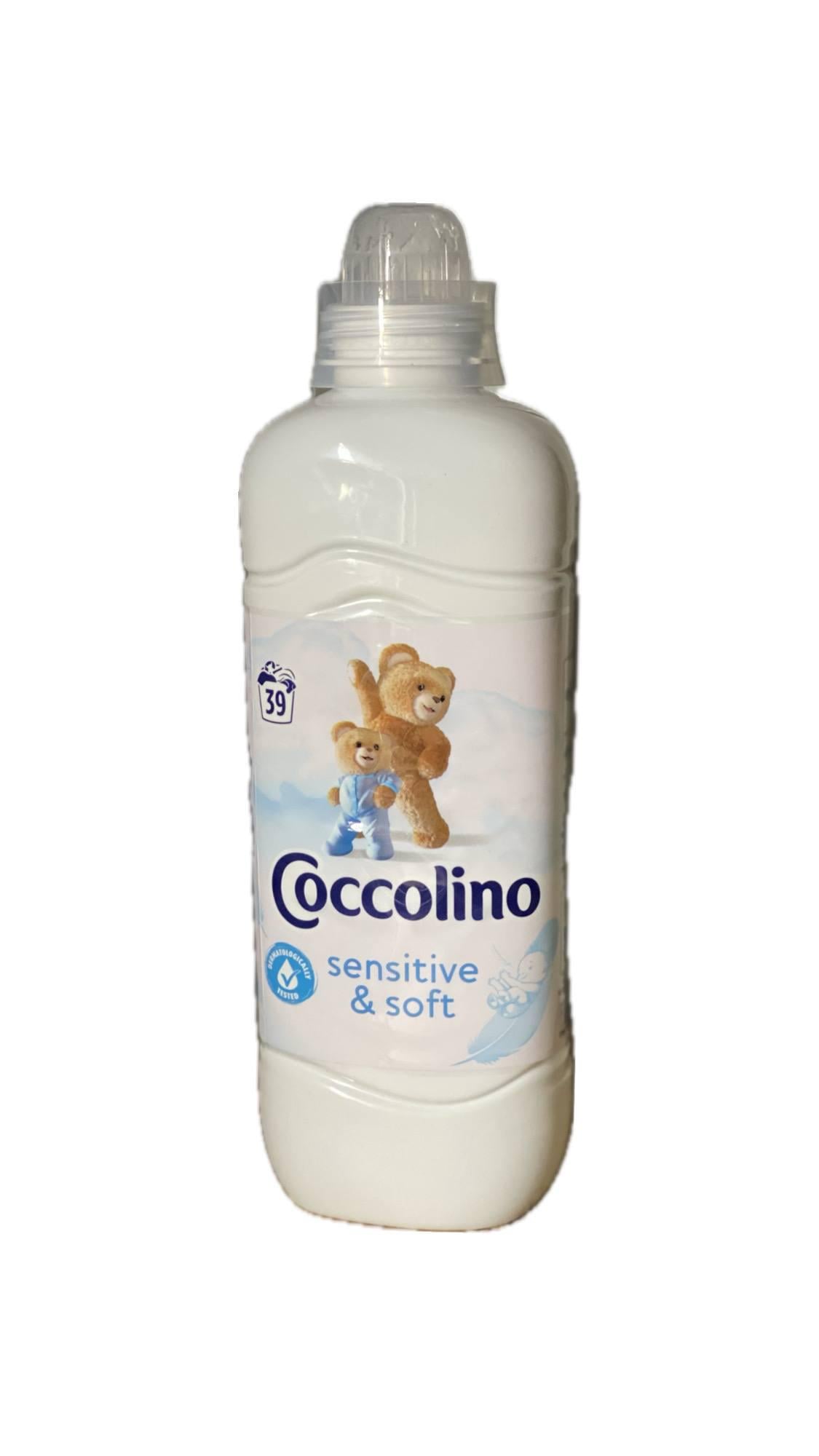 Кондиционер-ополаскиватель Coccolino Sensitive для детского белья гипоаллергенный 975 мл (963428)