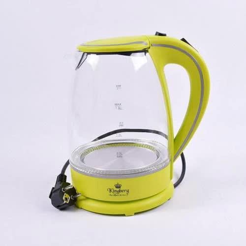 Електрочайник Kingberg KB-2029 2200 Вт 1,7 л Жовтий (30069131)