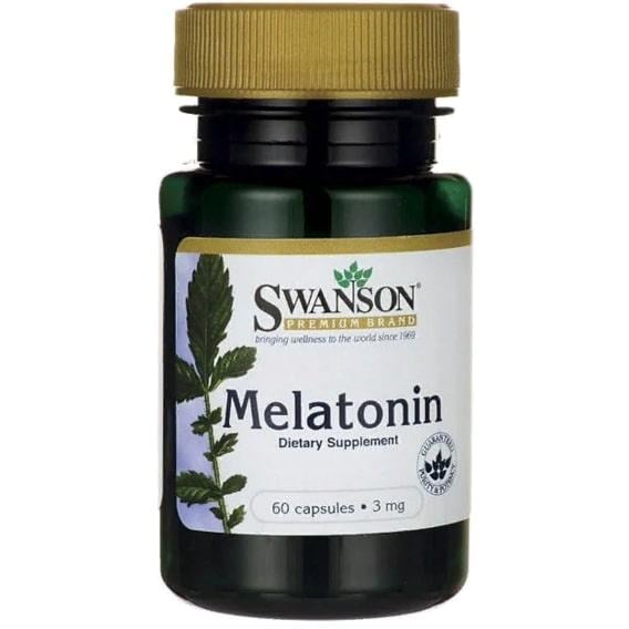 Мелатонін для сну Swanson Melatonin 3 мг 60 Caps (SWA-01498)