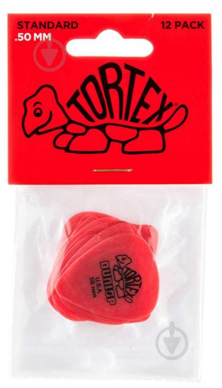 Медиаторы Dunlop 418P.50 Tortex Standard Player's Pack 0.50 mm (12 шт.)